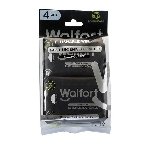 Papel Higiénico Húmedo Walfort