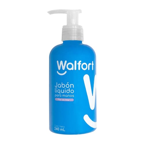 Jabón líquido para manos Walfort Flor de Mar 240ml