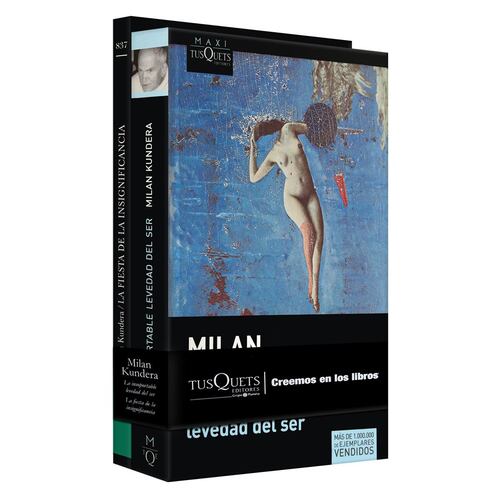 Paquete Milan Kundera 4
