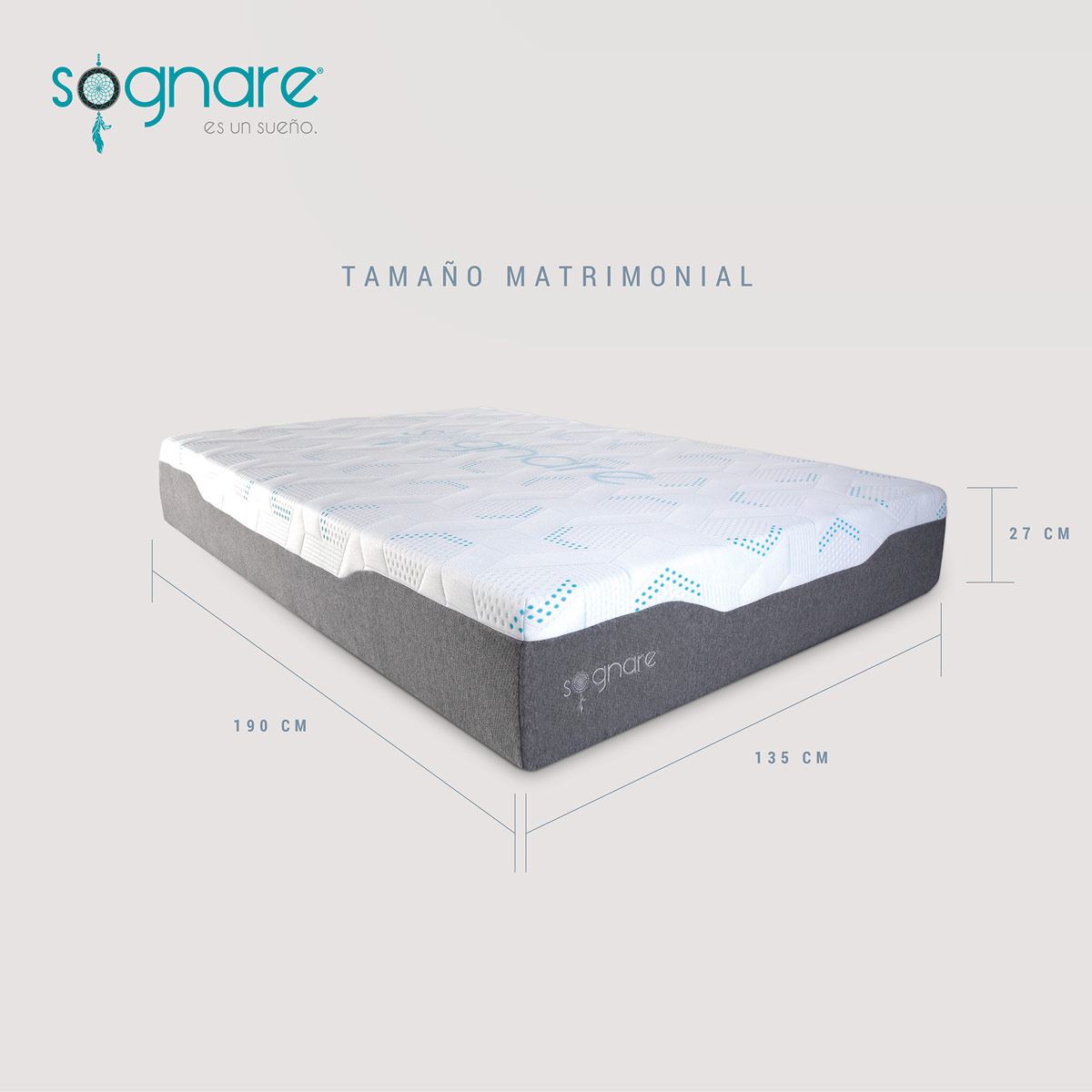 Colchón Sognare Sense Matrimonial