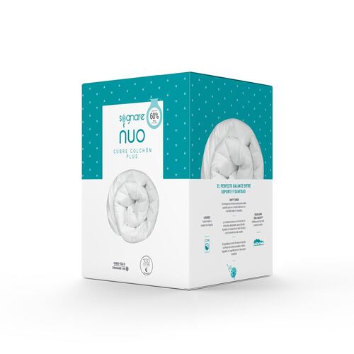 Cubre Colchón Nuo Sognare King Size Plus