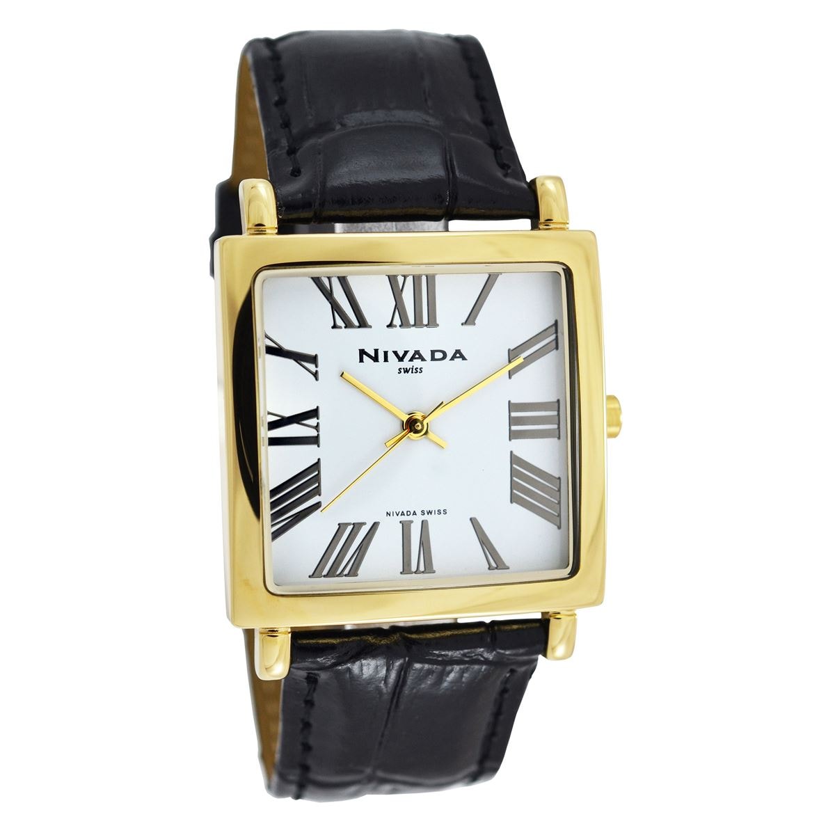 Pulsera Nivada Executive Cuadrado Reloj Nivada Movimiento De Caja