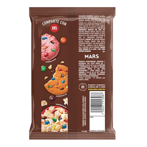 M&m chocolate (cafe) cj