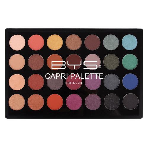Paleta Capri 28 sombras para ojos Bys