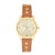 Reloj Cloe OE1933-BRW para Dama Piel
