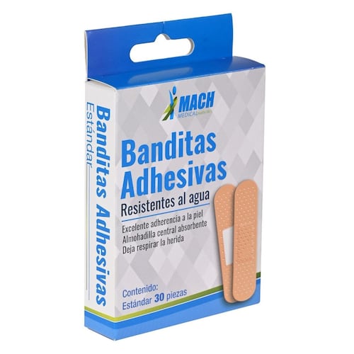 Banditas Adhesivas 30Pz Machmedical