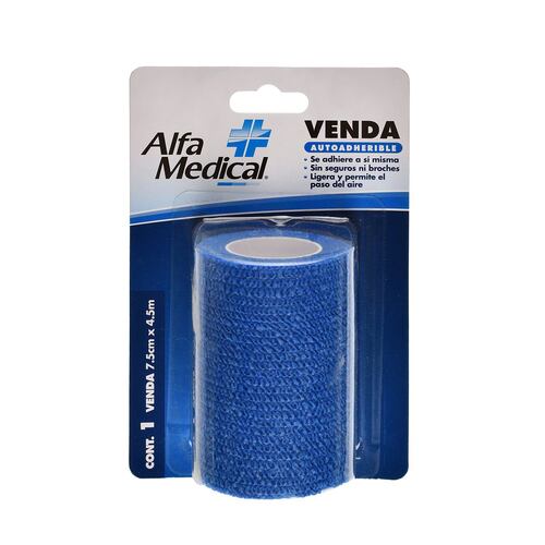 VENDA AUTOADHERIBLE 7.5 CM X 4.5 MT