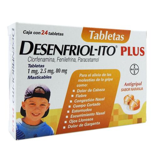 Desenfriol-ito PL Mast 24 tabletas 451
