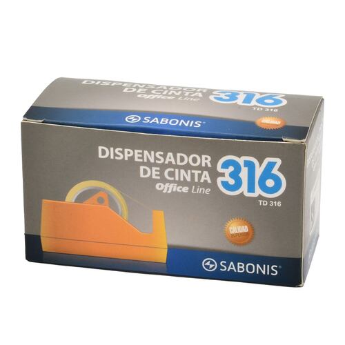 Despachador de cinta chico naranja