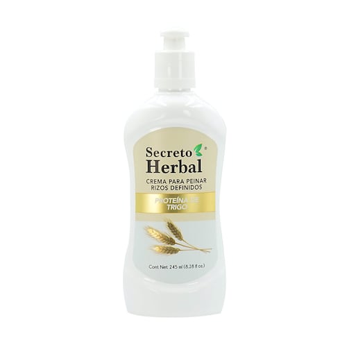 Crema para Peinar Rizos 245 ml Secreto Herbal