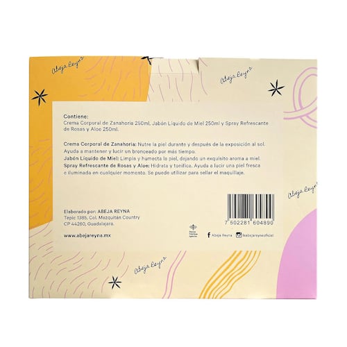 KIT ESENCIALES P/CUIDADO DE PIEL C/MIEL ABEJA REYNA