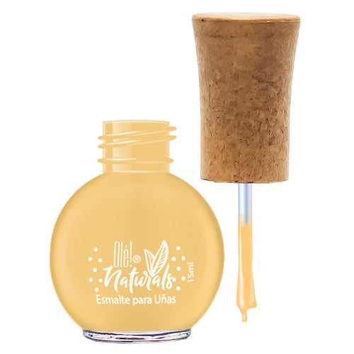 Olé! Naturals, esmalte para uñas color Amarillo, 15 ml