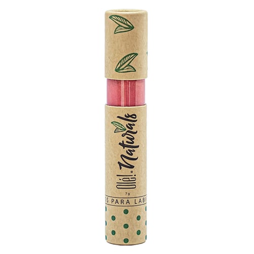Olé! Naturals, lip gloss extra brillo para labios color Natural, 7 gr