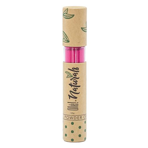 Olé! Naturals, labial indeleble en polvo color Fucsia, 3.8 gr