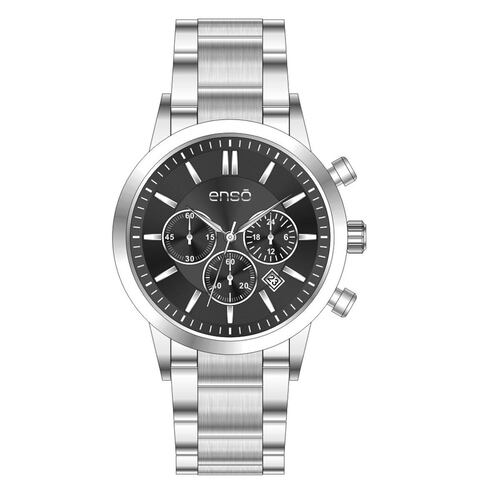 Reloj de Pulso EW1003G2 plateado Enso Para Caballero