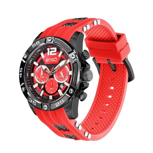 Reloj Enso EW1015G3 de Caballero Rojo