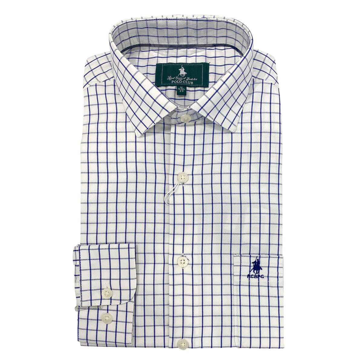 Camisa de vestir azul Polo Club CH