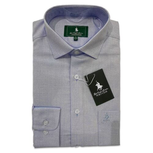 Camisa de vestir Polo Club azul CH