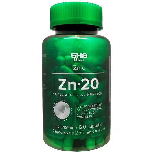 5H8 ZN-20 ZINC 120 caps