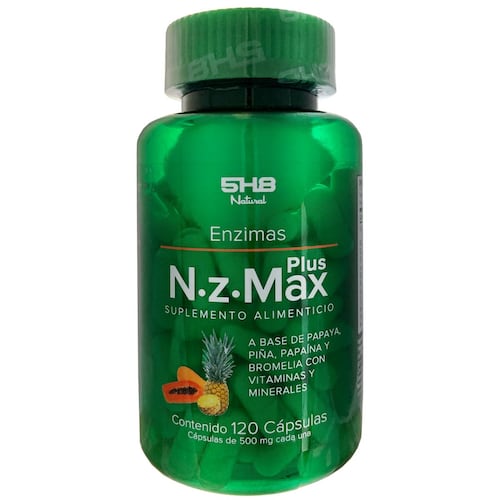 5H8 NZ Max Enzimas 120 caps