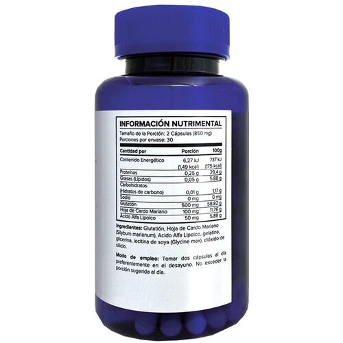 5H8 Glutation 60 caps