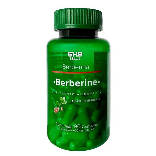 Suplemento Alimenticio Berberine 90 Cápsulas 5H8
