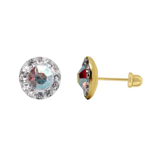 Broquel 14k Platillo Mini