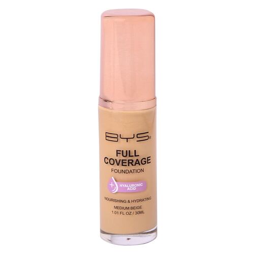 Base de Maquillaje Full Coverage Medium Beige Bys