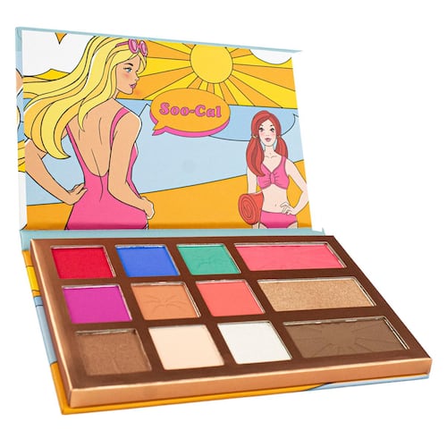 Paleta Para El Rostro Barbie Malibu Bys