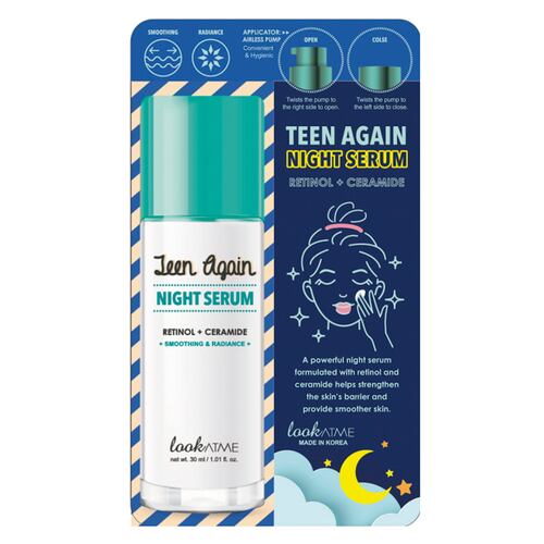 Suero Facial de Noche Teen Again
