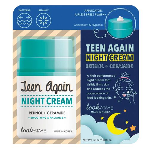 Crema Facial de Noche Teen Again