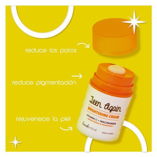 Crema Facial Iluminadora Teen Again