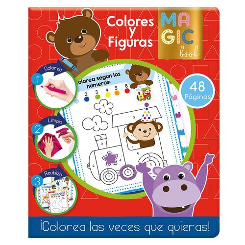 Lámina mágico colores y figuras 48 páginas