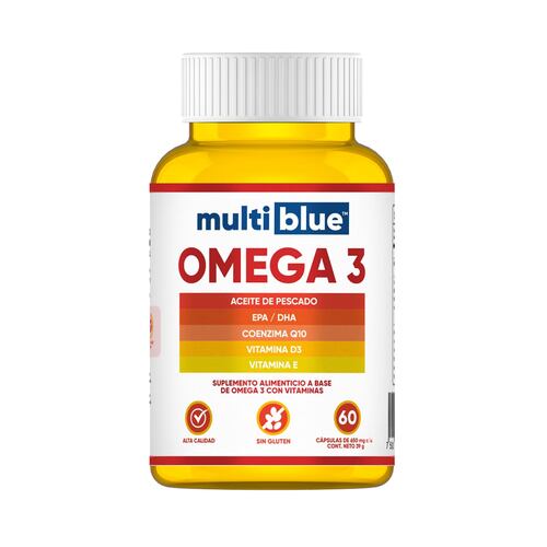 Omega 60 Cápsulas Multiblue