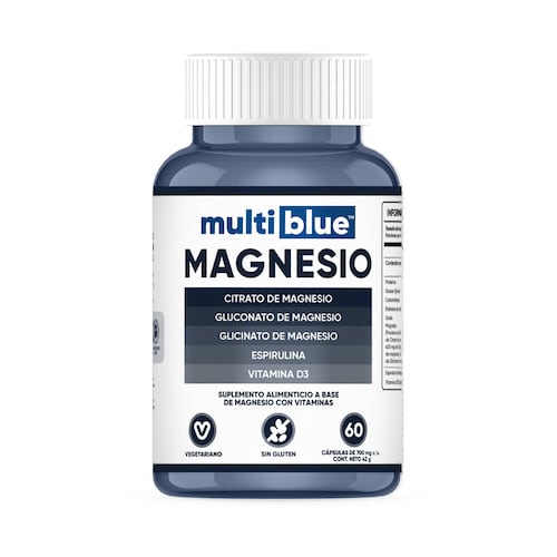 Magnesio 60 Cápsulas Multiblue