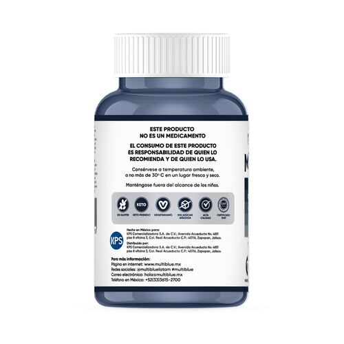 Magnesio 60 Cápsulas Multiblue