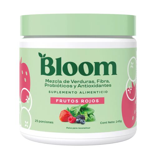 Suplemento Alimenticio Frutos Rojos 145 g Bloom