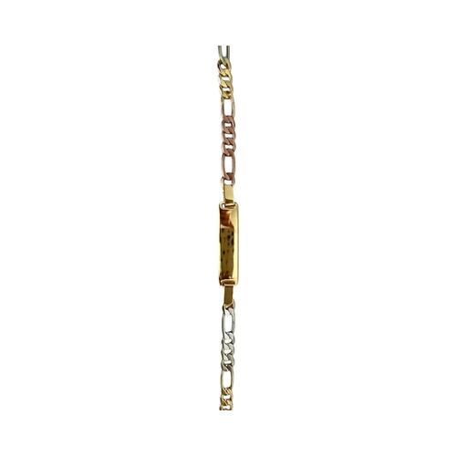 Esclava Tricolor Chapa de Oro Golden Wishes