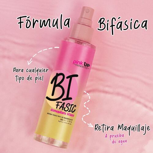 Desmaquillante Bifásico Pink Up