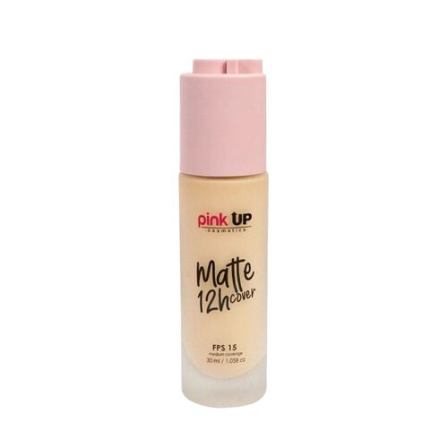Maquillaje Líquido Mate Pink Up Pale 100 Matte 12h Cover