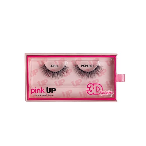 Pestañas Postizas 3D Eyelashes Pink Up Ariel 01