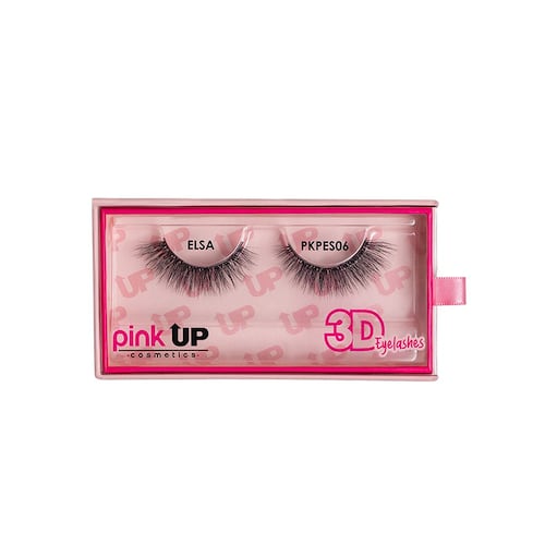 Pestañas Postizas 3D Eyelashes Pink Up Elsa 06
