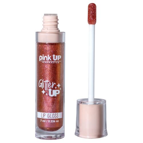 Lip Gloss Glitter Up 06 Fairy Dust Pink Up