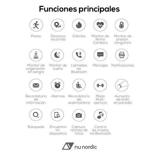 Smartwatch Nu nordic space travel NU20026