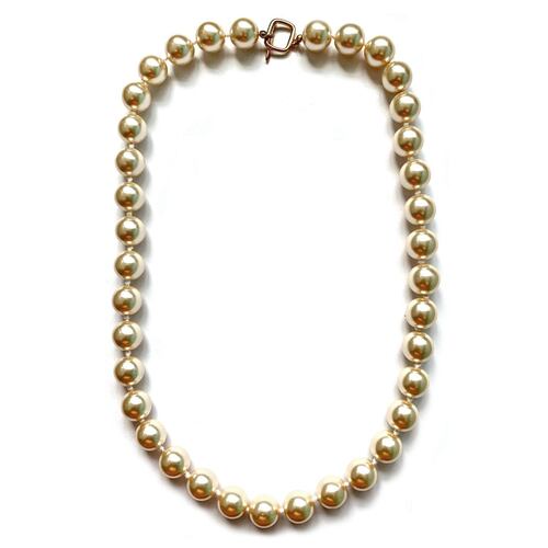 Collar clásico nudo crema 12 ACEMOR