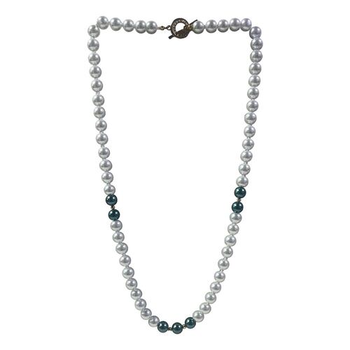 Collar Esmeralda Perla de Cristal Acemor