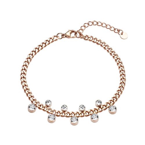 Pulsera De Acero Inoxidable Enso Circulo Para Dama EJB2137RW