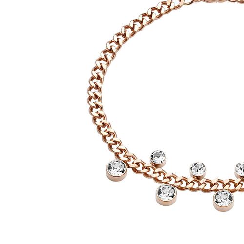 Pulsera De Acero Inoxidable Enso Circulo Para Dama EJB2137RW