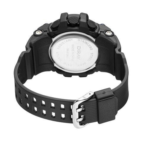 Reloj Diray deportivo para caballero negro DR2129G1