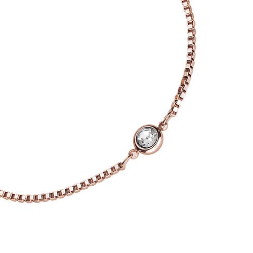 Pulsera de Acero Inoxidable Enso para Mujer Rosado EJB2150R